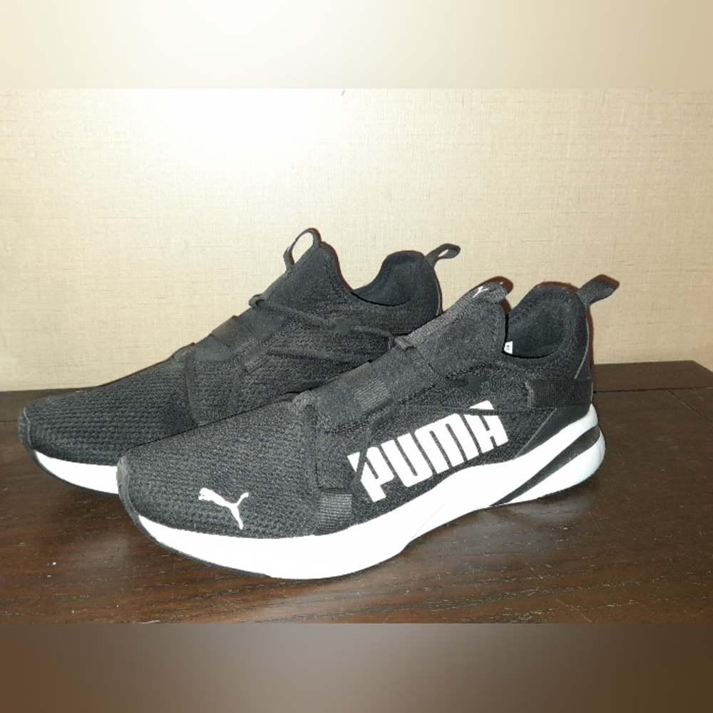 Puma Black Athletic Sneakers